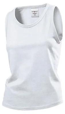 Immagine prodotto di Canotta da donna Stedman, senza maniche LT865 (L) (bianca)