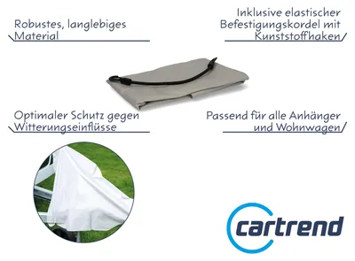 Immagine prodotto di cartrend 10260 copertura del timone, in plastica, grigio