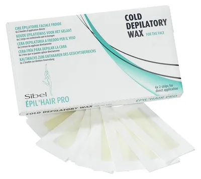 Productafbeelding van Sibel - Epileerstrips van Koude Was - Gezicht - 6x2 Stuks