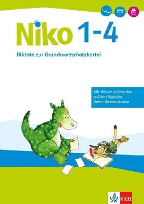 Produktbild von Niko Sprachbuch 1-4. Diktate zur Grundwortschatzkartei Klasse 1