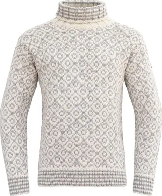 Produktbild von Devold Of Norway Svalbard Wool High Neck Pullover Grau M Mann Grau M