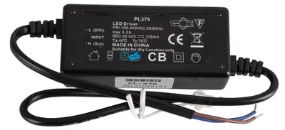 Produktbild von Konstantstromquelle LED 100-240V AC Netzteil 375mA 32-42V