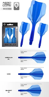 Produktbild von Harrows Solo 6 Flights blue medium