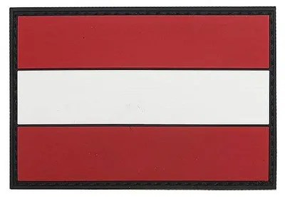 Produktbild von 3D Rubber Österreich Austria Bundesheer Streitkräfte Armee Fahne 8x5cm #16256