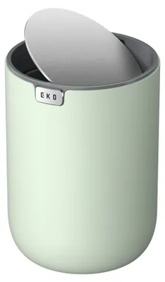 Produktbild von EKO Mini Tischmülleimer mit deckel, 1,5 L Kosmetikeimer, Kleiner Tischabfalleime