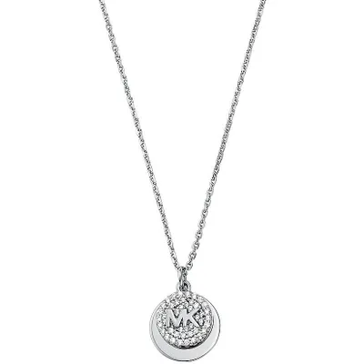Produktbild von Michael Kors Halskette aus Sterlingsilber mit Anhänger und Zirkonia