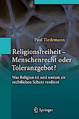 Obrázek produktu pro Religionsfreiheit - Menschenrecht oder Toleranzgebot?