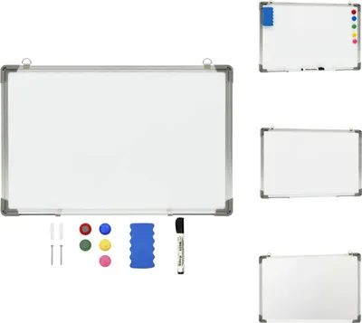Obrázek produktu pro vidaXL Magnetická tabule bílá 60 x 40 cm ocel - Tabule