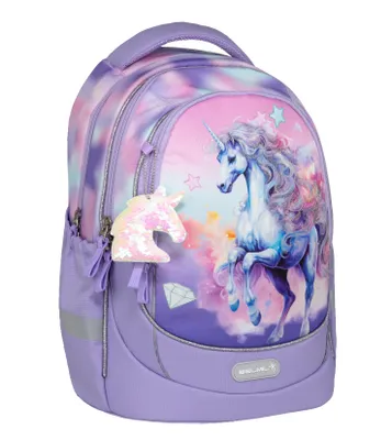 Produktbild von Belmil Schulrucksack "Bright Rainbow Unicorn" mit Brustgurt
