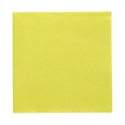 Produktbild von 25200 Servietten "DAILY Collection" 1/4-Falz 32 cm x 32 cm limonengrün