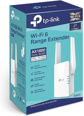 Obrázok produktu pre Bezdrôtový zosilňovač signálu Wi-Fi 6 AX1800