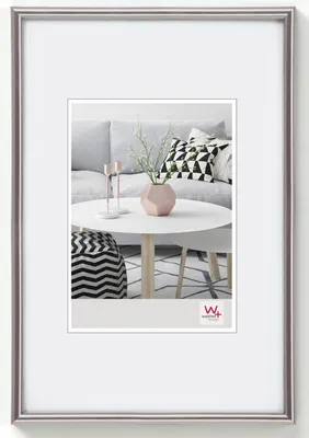 Produktbild von Walther, KD430H, Galeria Kunststoffrahmen 024X030 cm STAHL