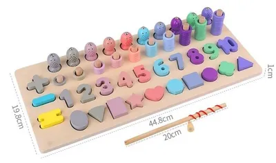 Obrázok produktu pre Magnetická skladačka Montessori pre deti od 3 rokov