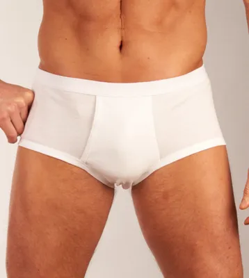 Image de Dulcia slip basic Coton 1-1 rib white hommes