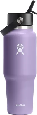 Produktbild von HYDRO FLASK 32 oz Wide Straw Travel Bottle Tumbler Thermobecher 946 ml violett 946 ml