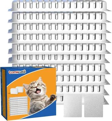 Katzenbrunnen-Filter 10er Set + 2 Schwämme, 3,2 l