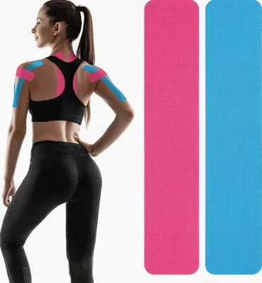 Produktbild von Elastisches Kinesiologie-Tape Sport Muskelunterstützung 30 Stück