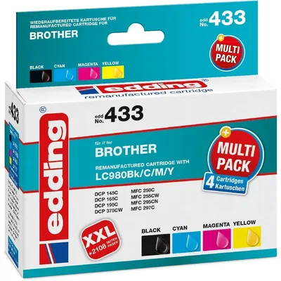 Produktbild von EDDING EDD-433 - 14 ml - 9 ml - 4 Stück(e) - Multipack