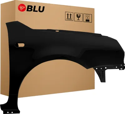 Produktbild von BLU Kotflügel Passend für Volkswagen Lupo L041 LO41 Rechts Schwarz Schwarz | 1998-2005 | Vorderseite Vorne | Lackiert | Einbaufertig