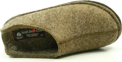 Image de Haflinger Femme Pantoufle Flair Smily 311013, Taille:48 EU, Couleur:Gris