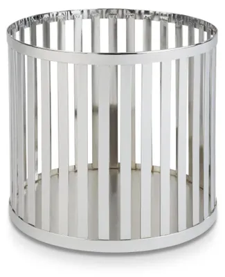 Buffetständer aus Metall, Ø 21 cm, Höhe 20 cm, silber