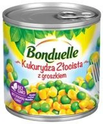 Obrázek produktu pro Bonduelle Zlatá kukuřice s hráškem, konzervovaná, 340 g