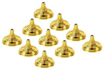 Tischfahnenhalter goldfarben rund 20 Stück für Dekoration