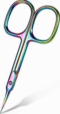 Produktbild von Präzise Nagelhautschere Edelstahl Gebogen Professionell