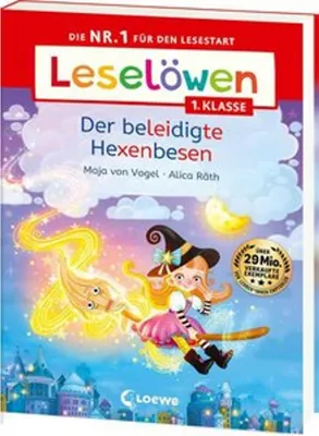 Obrázek produktu pro Leselöwen 1. Klasse - Der beleidigte Hexenbesen