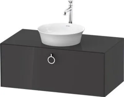 Produktbild von DURAVIT WT49810H1H10010 WTU wandh. White Tulip,1 Ausz.,mit