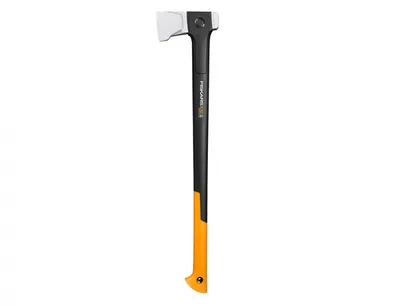 Zdjęcie produktu dla Fiskars X28, Siekiera jednostronna, Łuparka, 1 szt., Czarny, Pomarańczowy, Stal, 710 mm, 1,77 kg