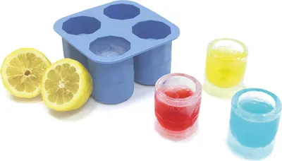Produktbild von HENDI Eiswürfelform 4 Shotglas form Silikon