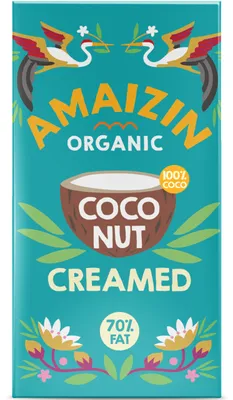 Produktbild von Amaizin Bio Kokosnusscreme 70 % Fett 200 g