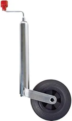 Produktbild von Alko Stützrad 150 kg mit 2 Stützen und 3 Klemmschellen-Ø 48 mm