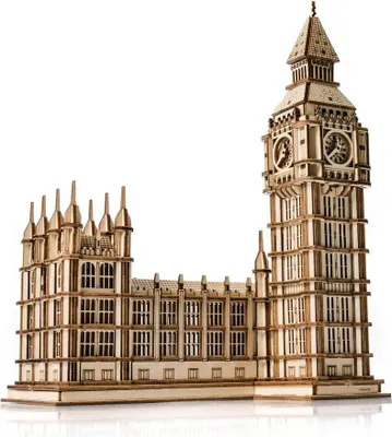 Obrázok produktu pre NICE IDEA Drevené 3D puzzle Big Ben E010