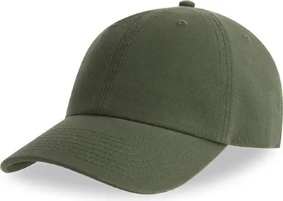 Produktbild von Atlantis FRAC | Fraser Cap Dad-Cap e Baumwolle - Farbe: Olive - Größe: One Size