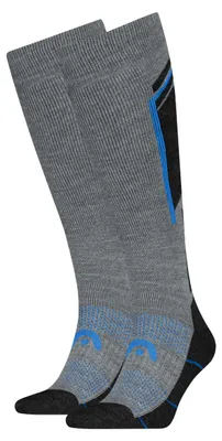 Produktbild von Head Ski Beginner Lange Socken 2 Paare Grau EU 39-42 Grau EU 39-42