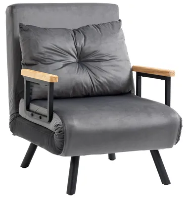 Image de Canapé-lit - Banquette-lit - Fauteuil convertible - Lit double - Dossier réglable