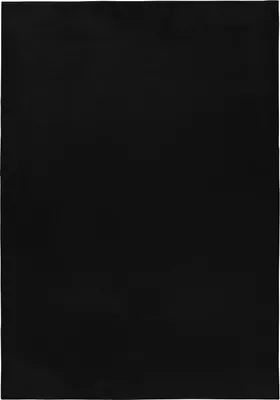 Produktbild von Hochflor Teppich Pia Läufer, Farbe: Schwarz, Größe:80x250 cm