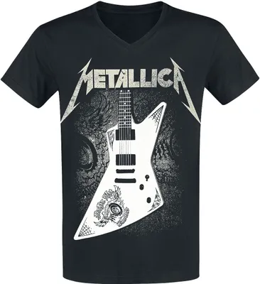 Produktbild von Metallica T-Shirt Herren Papa Het Guitar schwarz XL