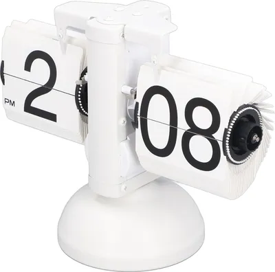 Immagine prodotto di Orologio digitale pieghevole, alimentato a batteria, con meccanismo interno, meccanico, cambio automatico delle pagine per interni