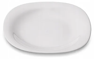 Produktbild von Tadar Dessertteller Kuchenteller Weißes Glas 20 cm
