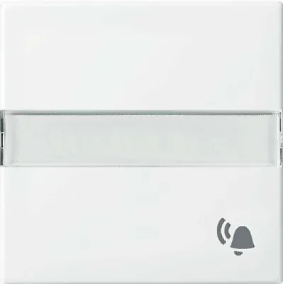 Produktbild von BJ balance SI Wippe mit 2506 N/KI-914 mit Schriftfeld und Klingel alpinweiß