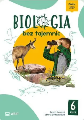 Zdjęcie produktu dla WSiP Biologia bez tajemnic. Szkoła podstawowa. Klasa 6. Zeszyt ćwiczeń, Edukacyjny, Polski, Broszurowa okładka