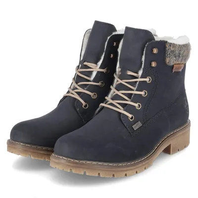 Produktbild von Rieker Veterschoenen Hoog  Veterschoenen Hoog - blauw - Maat 41
