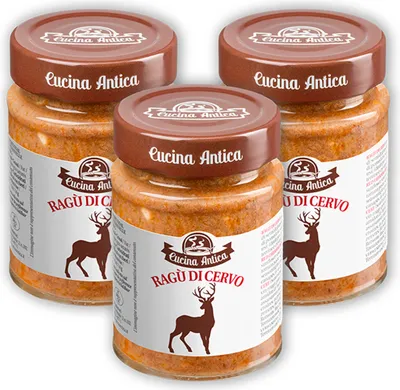 Image de Cucina Antica - Sauce au chevreuil - 3 x 190 g