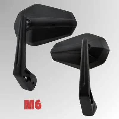 Obrázok produktu pre Lenkerendenspiegel SOLID 2 schwarz M6 Uni