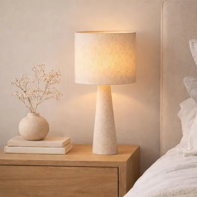 Produktbild von Milton & Oldbrook Tischlampe Sevilla Weiß