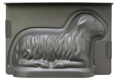 Immagine prodotto di Forma per arrosto di agnello, volume 1 litro, forma a testa di agnello, modello singolo