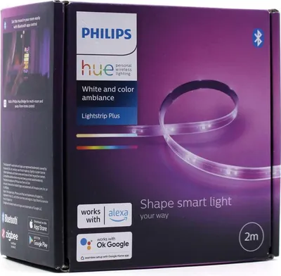 Produktbild von Philips Hue White and Color LightStrip Plus Ambiance 2m